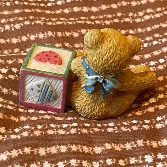 Vintage 1995 Priscilla Hillman Y Alphabet Bear Cherished Teddies - Picture 3 of 5